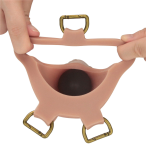 Lovetoy – Unisex strap-on z utorom 25 cm