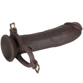 Lovetoy – Unisex strap-on z utorom 25 cm