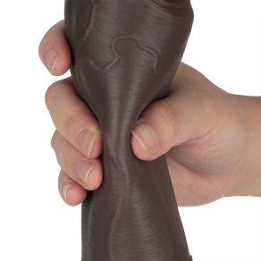 Lovetoy – Unisex strap-on z utorom 25 cm