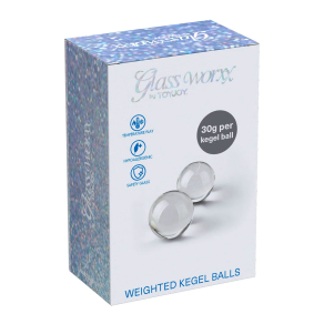 Glass Worx – Pearl Drops Kegel Balls