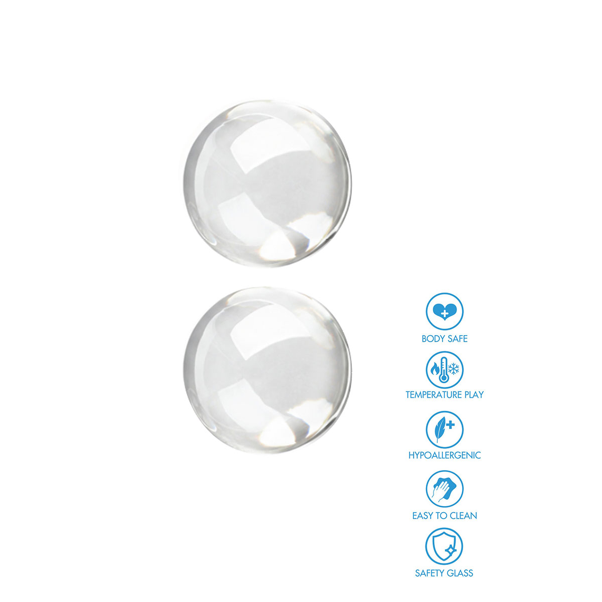 Glass Worx – Pearl Drops Kegel Balls