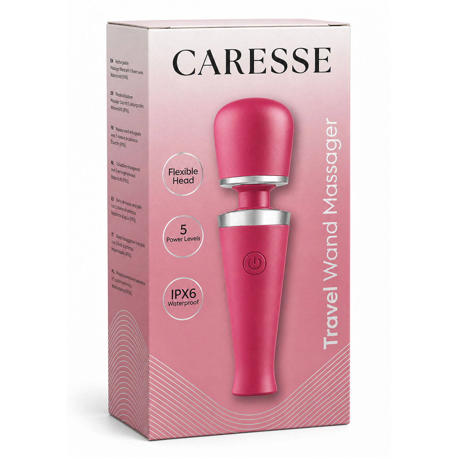 Caresse – Travel Wand Massager - slika 10