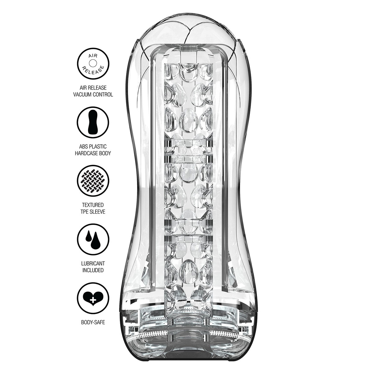 Hero – Big Clear Blast Stroker