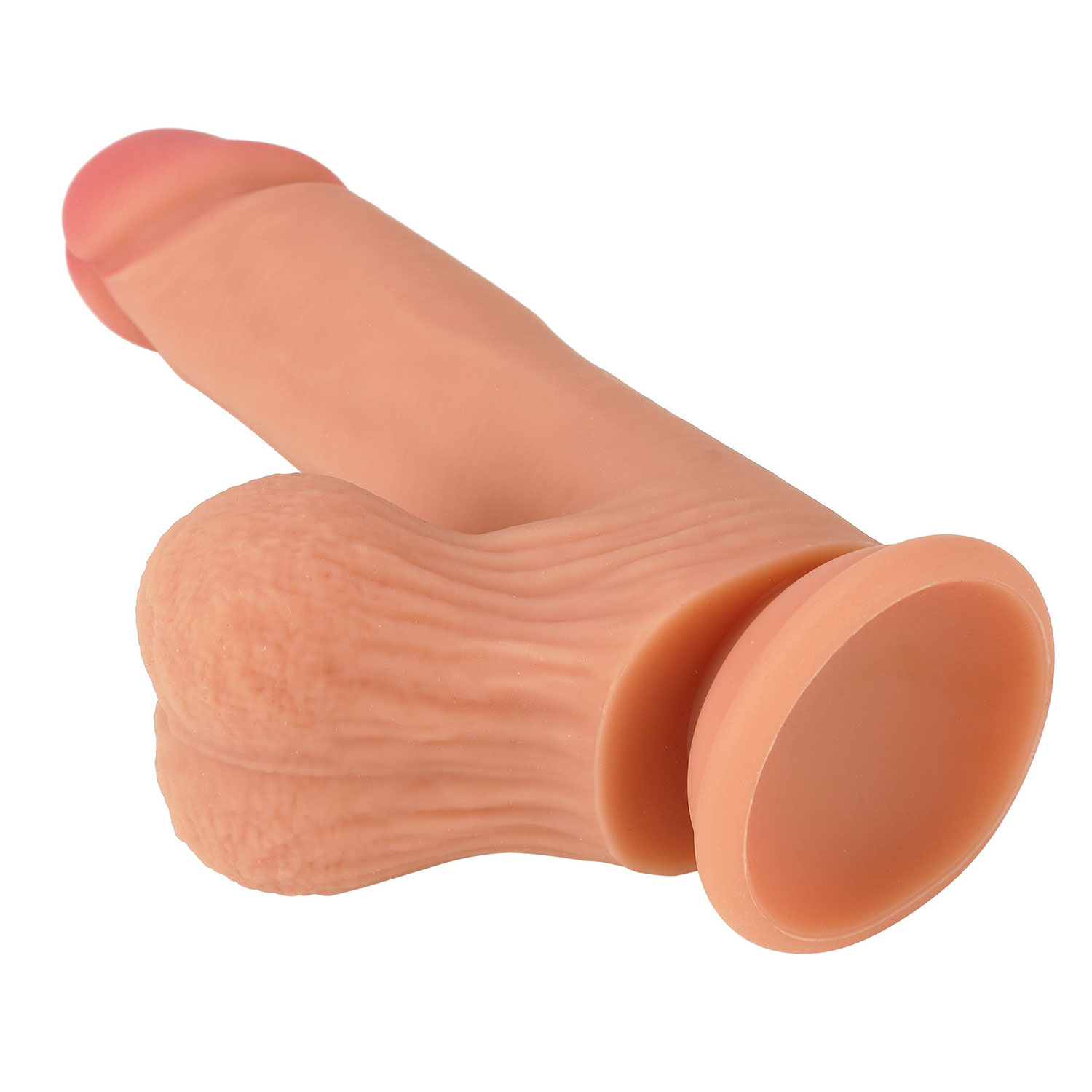 Hidden Desire – Realistic Swinging Balls Dildo 19 cm