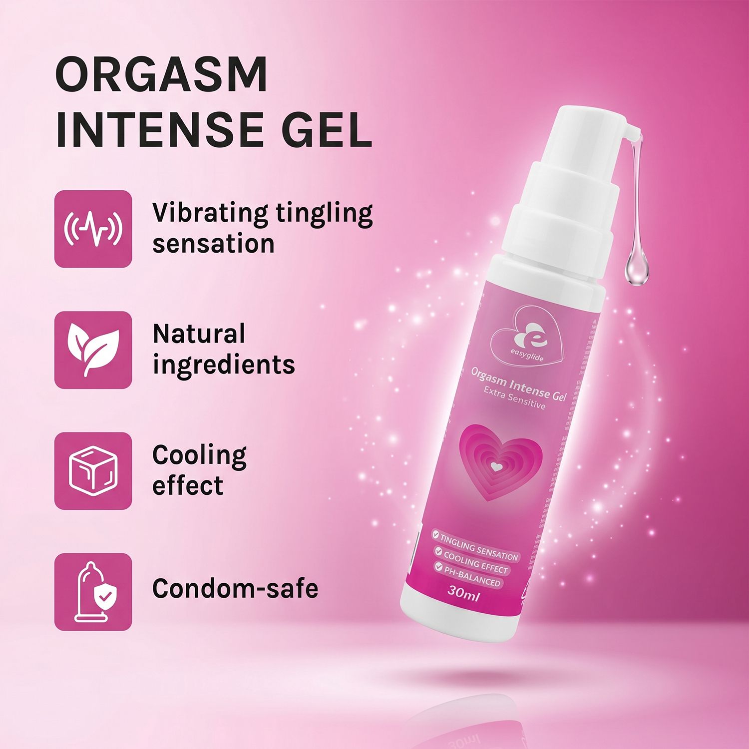 EasyGlide – Orgasm Intense Gel 30 ml