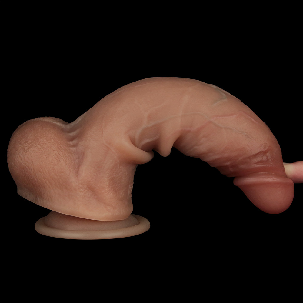 Lovetoy – Sliding Skin Pro Dual Layer Dildo Thick 22 cm